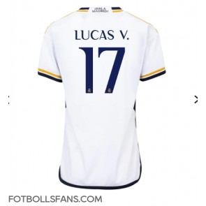 Real Madrid Lucas Vazquez #17 Replika Hemmatröja Damer 2023-24 Kortärmad
